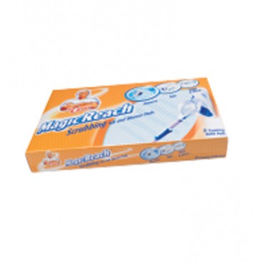 MAGIC REACH SCRUBBING PAD REFILL 8CT