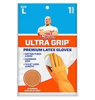 Ultra Grip Latex W/grippers, Large